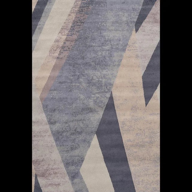 Hand-Knotted Parquet Rug from DSV Carpets For Sale - Image 4 of 5