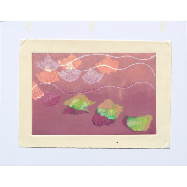 Abstract Expressionism Abstract Leaves and Fans by Patricia A. Pearce For Sale - Image 3 of 7