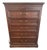 Ethan Allen Medallion Solid Cherry Louis Philippe-Style Tall Chest With Pull-Out Slide For Sale