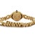 1990s Cartier Vendome 878999 18k Gold Manual Gadroon Link 26m Watch For Sale - Image 9 of 12