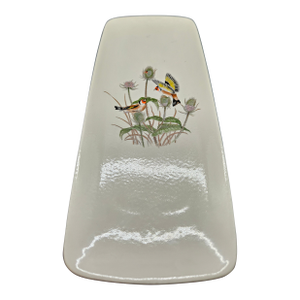 Vintage Birds Motif Boudoir Tray