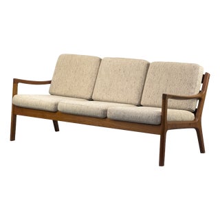 Three-Seater Teak Senator Sofa by Ole Wanscher for Cado, 1975 For Sale