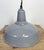 Industrial British Grey Enamel Factory Pendant Lamp from Benjamin Electric Manufacturing Company, 1960s For Sale - Image 11 of 18