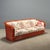 Rattan and Red Lacquered Bamboo Sofa, 1980s For Sale - Image 13 of 13