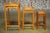 1950s Chinese Lotus Blossom Stacked Nesting Tables - Set of 3 For Sale - Image 5 of 9