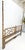 Faux Bamboo c1970s Tortoise Finish King Size Decorative Headboard Bed MINT! For Sale - Image 10 of 12