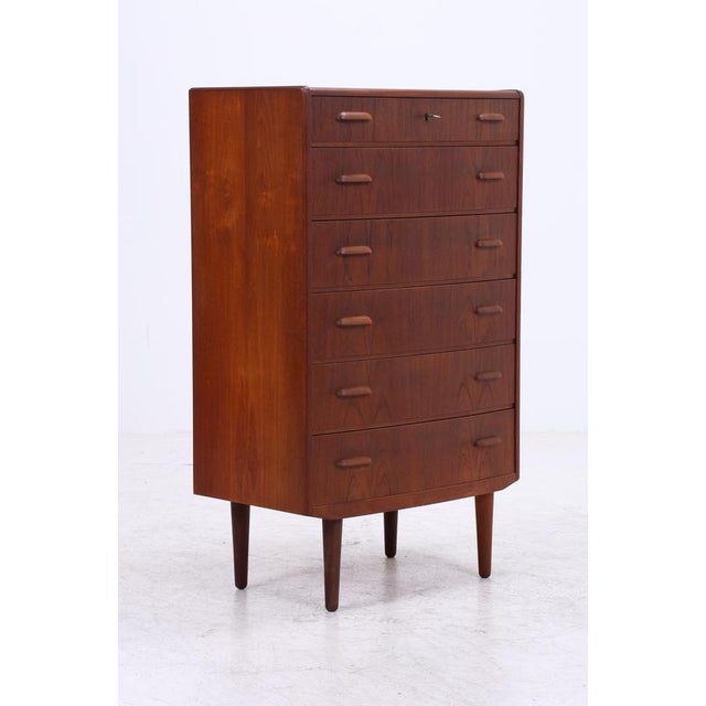Mid-Century Teak Chest of 6 Drawers For Sale - Image 11 of 13