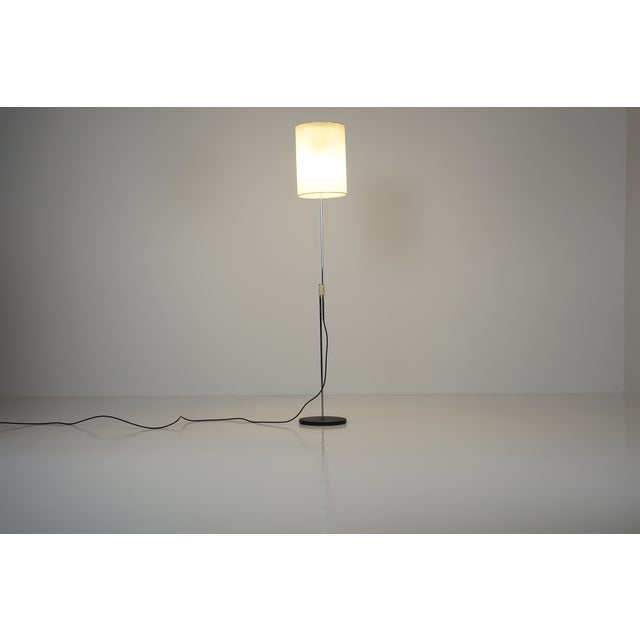 Mid-Century Modern Height-Adjustable Floor Lamp by Stiegler Marbach, 1960s For Sale - Image 3 of 16