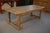 Mid-Century Modern Oak Farm Table, 1950s For Sale - Image 3 of 9