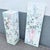 Vintage Textured Floral Painted Pedestal and Painting - 2 Pieces For Sale - Image 9 of 9