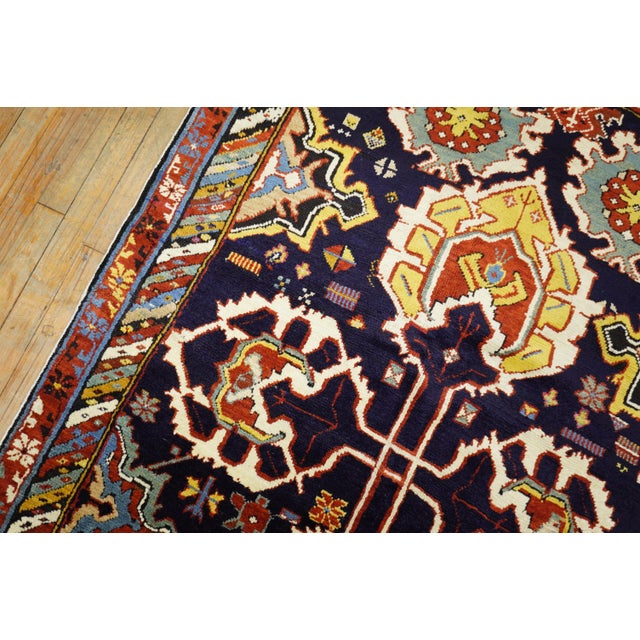 19th Century Large Scale Caucasian Shirvan Karaghashli Full Pile Rug - 4' x 9'7" For Sale - Image 9 of 18