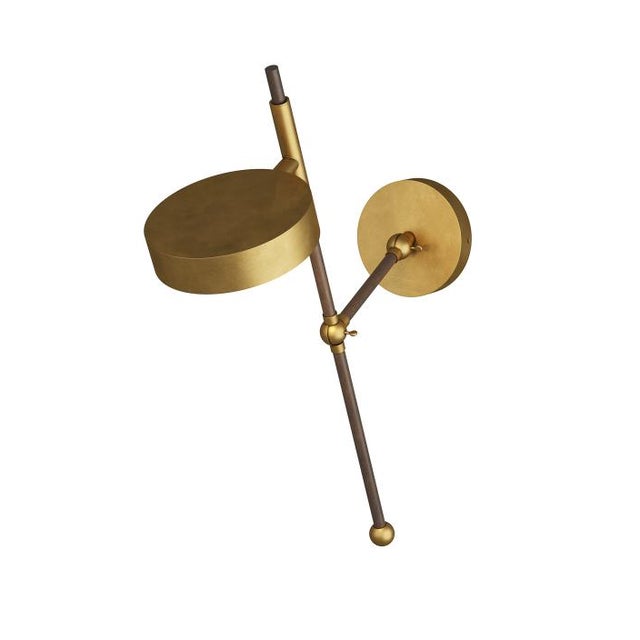 Arteriors Adesso Wall Sconce (SKU: DWC24) is a contemporary, mid-century modern-inspired lighting fixture featuring an...