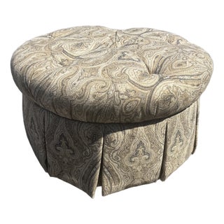1980s Sherrill Ottoman For Sale