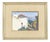 Jaime Murteira, Landscape with Houses, Oil on Canvas For Sale