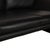 Atlanta 2-Seater Sofa in Black Leather from Lauser For Sale - Image 5 of 14