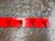 Metal Blu Dot 2d:3d Coat Rack, Fire Engine Red For Sale - Image 7 of 12