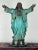 1970s Vintage Patinated Bronze Sculpture “Sacred Heart” Signed P. Duvois 27"h For Sale - Image 5 of 8