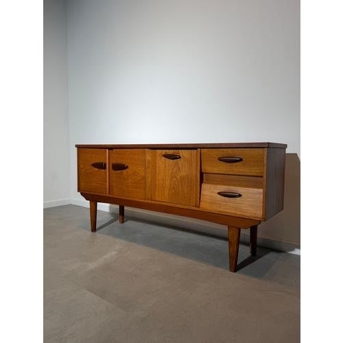 Wood Mid-Century Modern Teak Sideboard from Jentique For Sale - Image 7 of 12