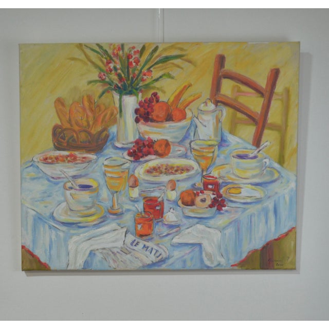"Le matin", oil painting (50 x 61 cm, not framed), by Patrice Guiraud Patrice is a painter and sculptor who explores many...