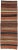 Orange 1960s Vintage Turkish Kilim Multicolor Handmade Stripes Wool Runner For Sale - Image 8 of 8