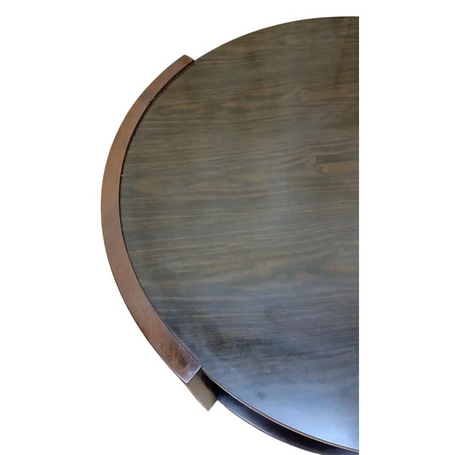 Mid 20th Century Mid Century Modern Two-Tier Coffee Table on Casters by Dunbar For Sale - Image 5 of 7