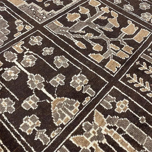 1980s Old Shiraz Area Rug 7'1"×10'3" For Sale - Image 10 of 13