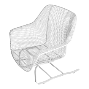 Attributed to Vintage Russell Woodard Wire Outdoor Rocker Chair