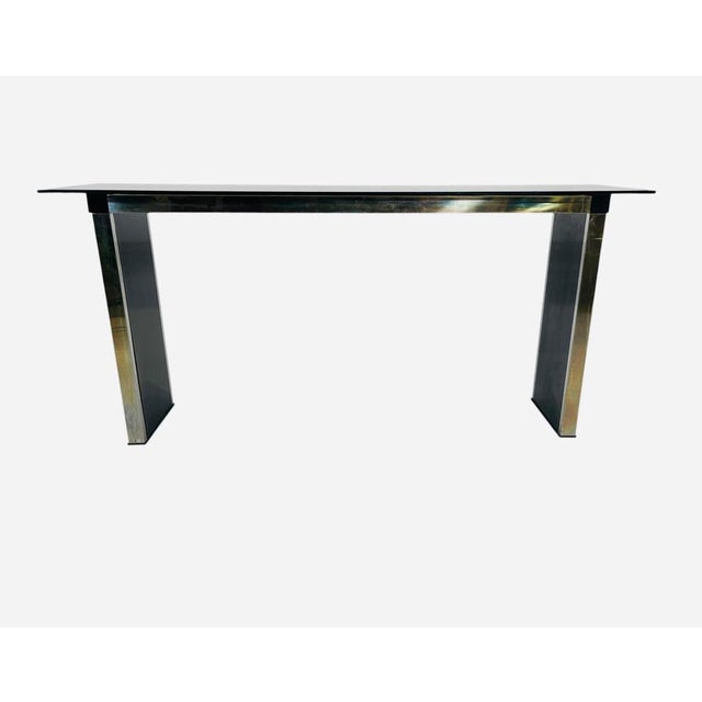 Metal Console Table By Romea Rega For Sale - Image 7 of 16