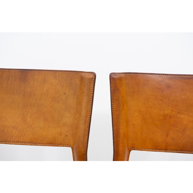 S44 Dining Chairs by Giancarlo Vegni & Gianfranco Gualtierotti for Fasem, Italy, 1980s, Set of 6 For Sale - Image 11 of 15