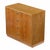 John Stuart 1970s 3 Drawer Hickory Bachelor's Chest With Chrome Pulls For Sale - Image 6 of 14