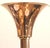 French Opalescent 3-Arm Chandelier in Brass and Glass from Petitot, 1930s For Sale - Image 10 of 16