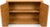 Camel 2 Pieces of Sergio Brioschi for Cecchini Italia Solid Zebrawood Architectural Bookcase or Display Cabinet – Made in Italy For Sale - Image 8 of 15