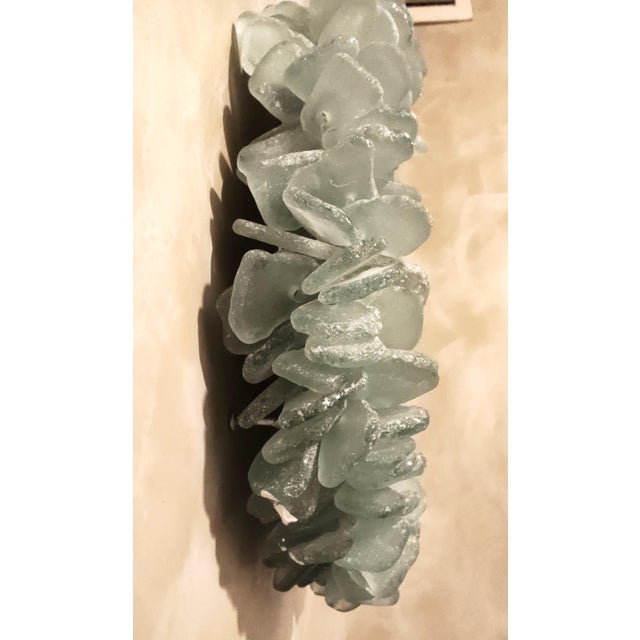 Palecek Palecek Seaglass Mirrors- Set of 2, Large and Small For Sale - Image 4 of 7