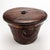 Beautiful patina on this super cool wood, rare Chinese village-style rice bucket. It shows some age but is sturdy. The lid...