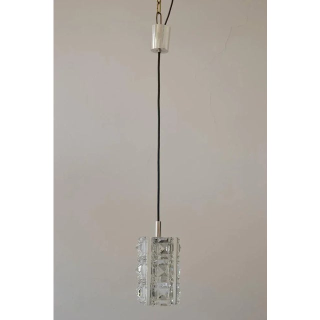 1960s Pendant with Cut Glass, 1960 For Sale - Image 5 of 8