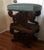 Wood 19th Century American Empire Classical Boston Carved Mahogany Bench Stools - A Pair For Sale - Image 7 of 11