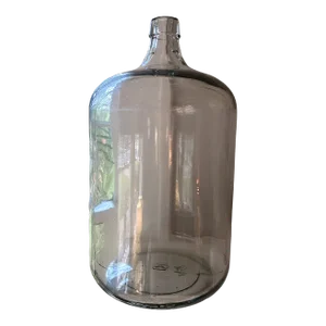 Early 20th Century Demijohn Clear Glass Water Bottle Jug