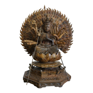Sandalwood One Thousand Arms Guanyin