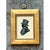 Vintage Silhouette Portrait in Gilt Frame For Sale In West Palm - Image 6 of 12