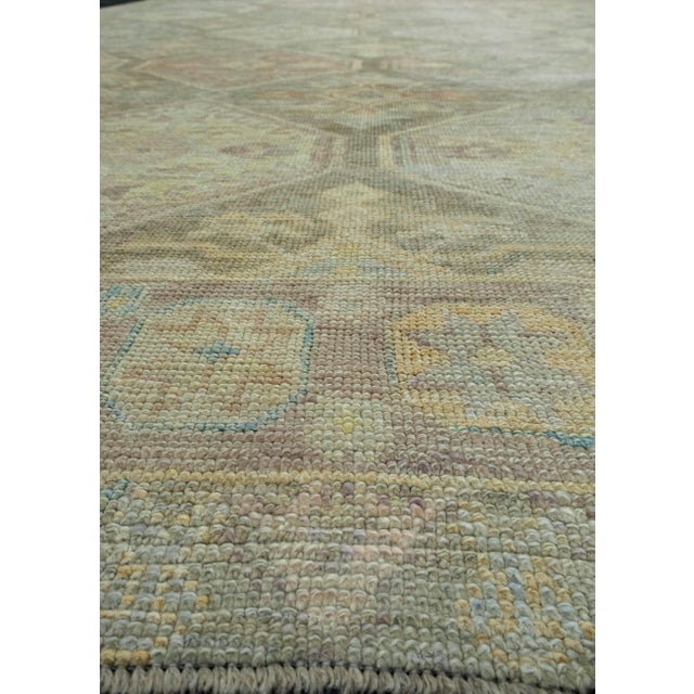 Early 21st Century Turkish Oushak Rug 9' x 13'2" #18646 For Sale - Image 5 of 8
