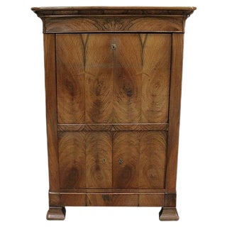Antique Secretary in Walnut For Sale