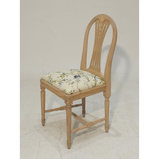 Gustavian Beech Chair, 2010s For Sale - Image 10 of 10
