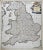 Accuratissima Angliae Regni et Walliae. Map Etching by Frederick de Wit, 1680s For Sale