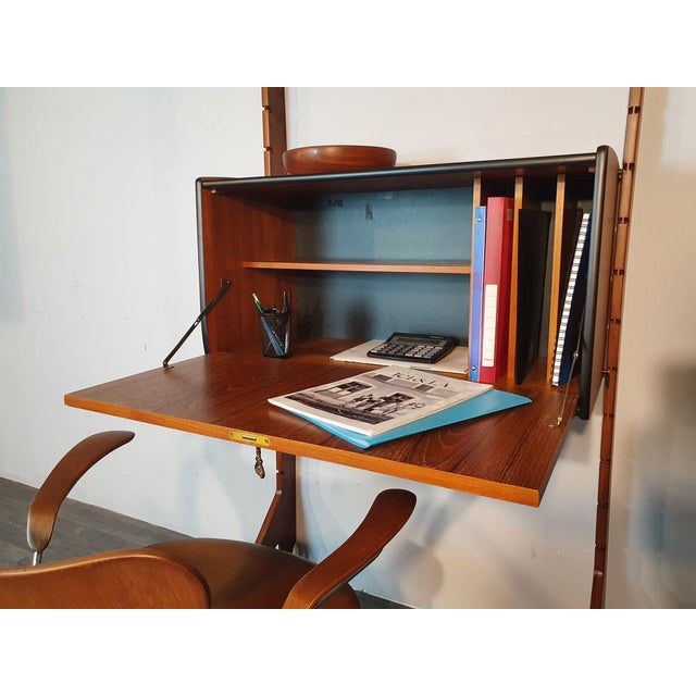 Brown Norwegian Ergo Secretary attributed to John Texmon for Blindheim, 1961 For Sale - Image 8 of 17