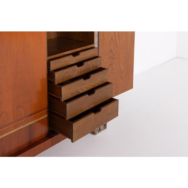 1920s Art Deco Cabinet by Erik Chambert, 1920s For Sale - Image 5 of 11