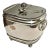 19th Century George III Silverplated Tea Caddy For Sale