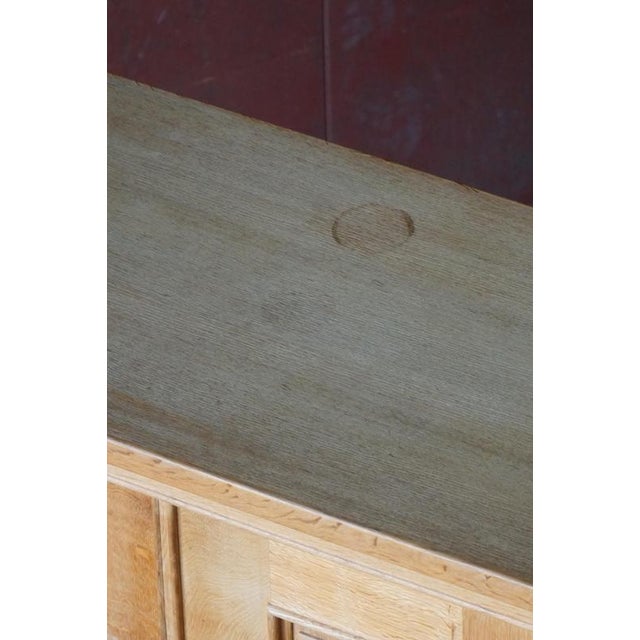 Mid-Century Danish Oak Sideboard attributed to Henning Kjærnulf for Nyrup Furniture Factory, 1950s For Sale - Image 13 of 18