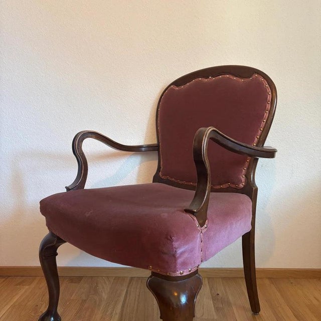 Antique English Armchairs, 1800s, Set of 2 For Sale - Image 11 of 16