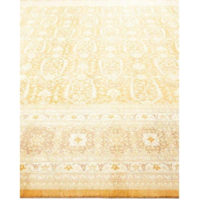 Mogul Collection Hand-Knotted Area Rug - Brown 8' 4" x 10' 5" For Sale - Image 4 of 9