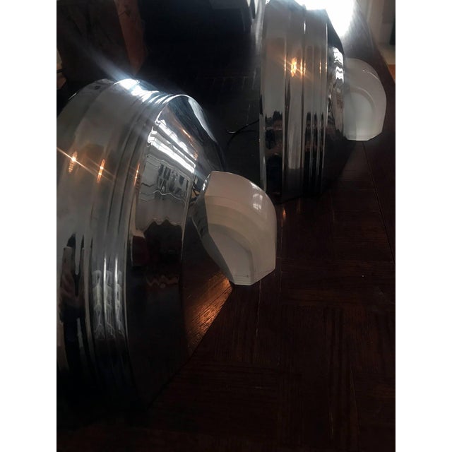Pair of Etruscan Wall Sconces Karl Springer For Sale In Atlanta - Image 6 of 8